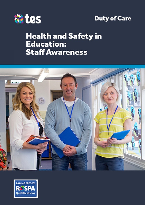 Health and Safety in Education: Staff Awareness